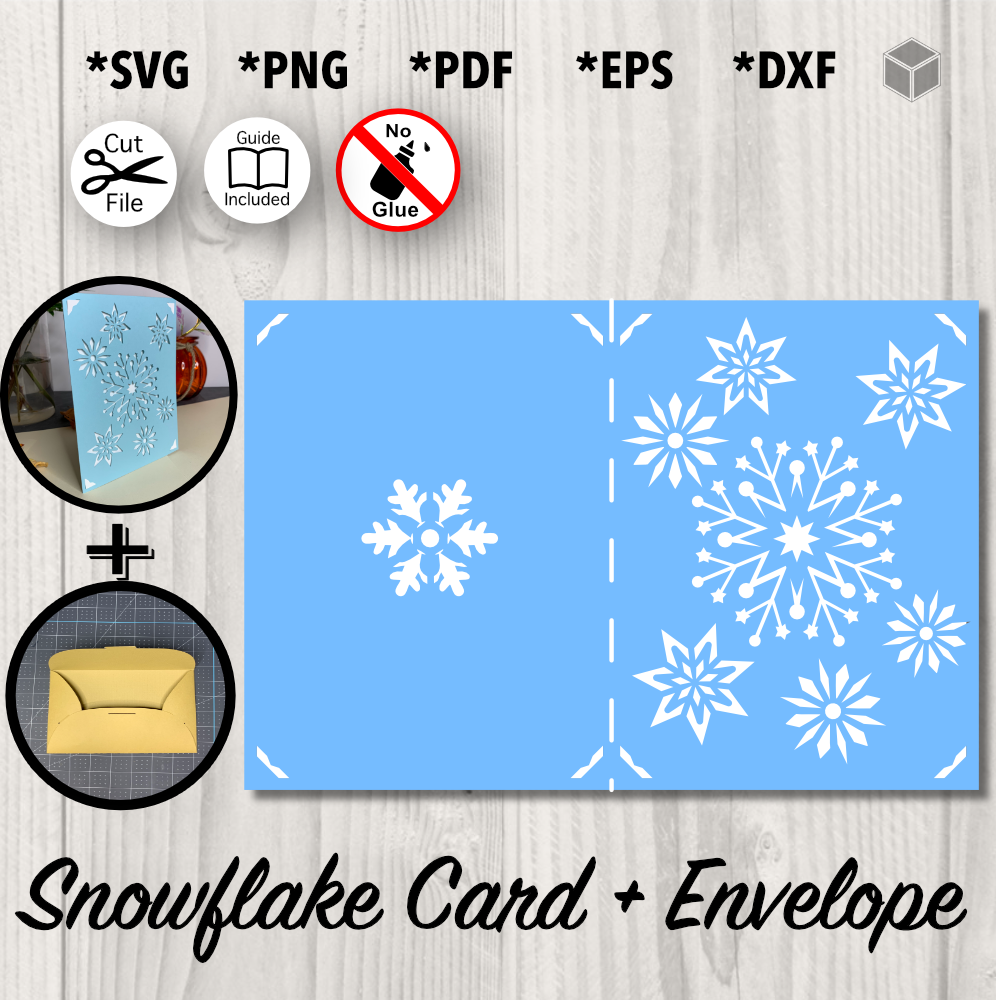 Carte pop-up cadeau - Fichiers SVG, SILHOUETTE STUDIO, EPS, DXF