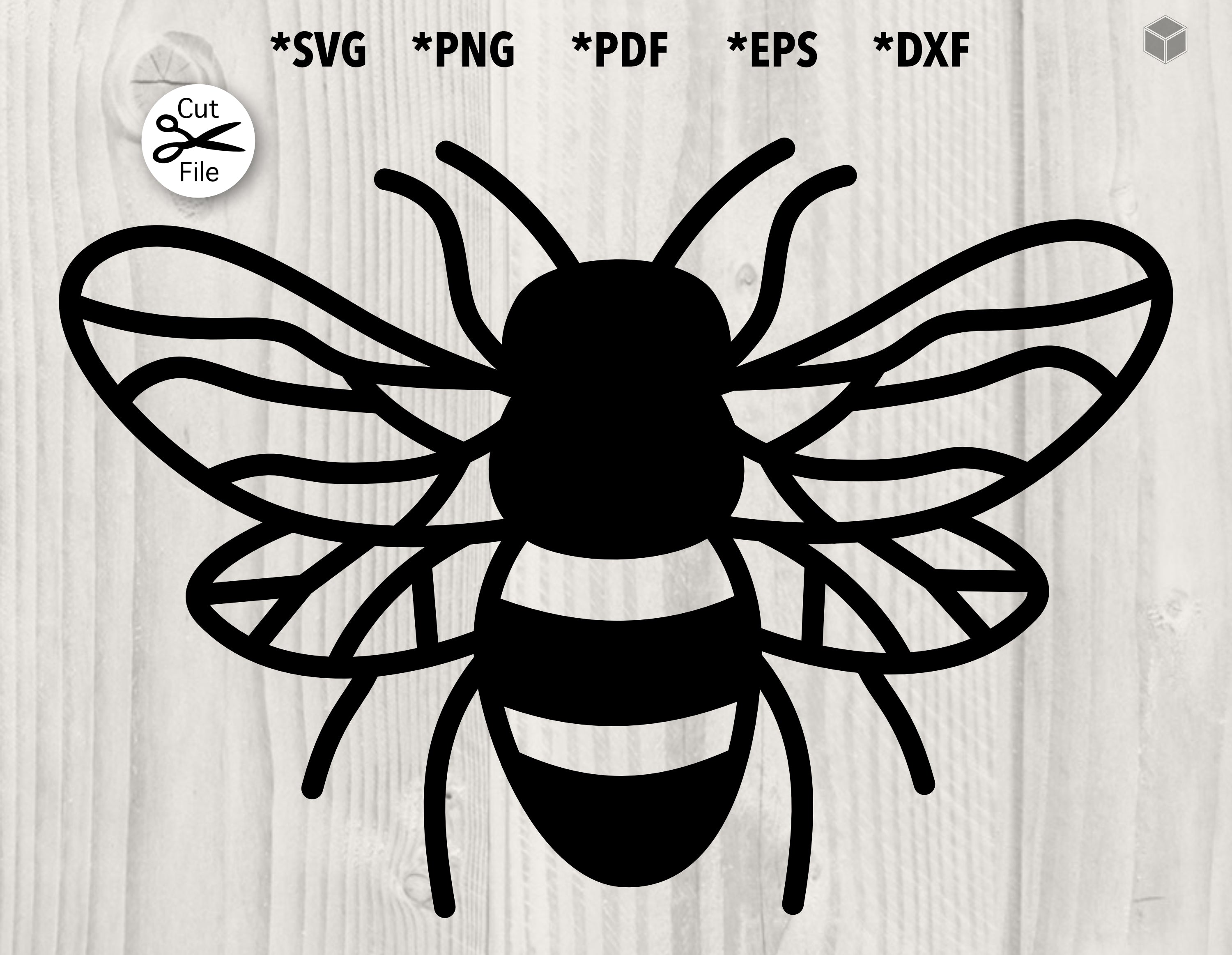 bee outline printable