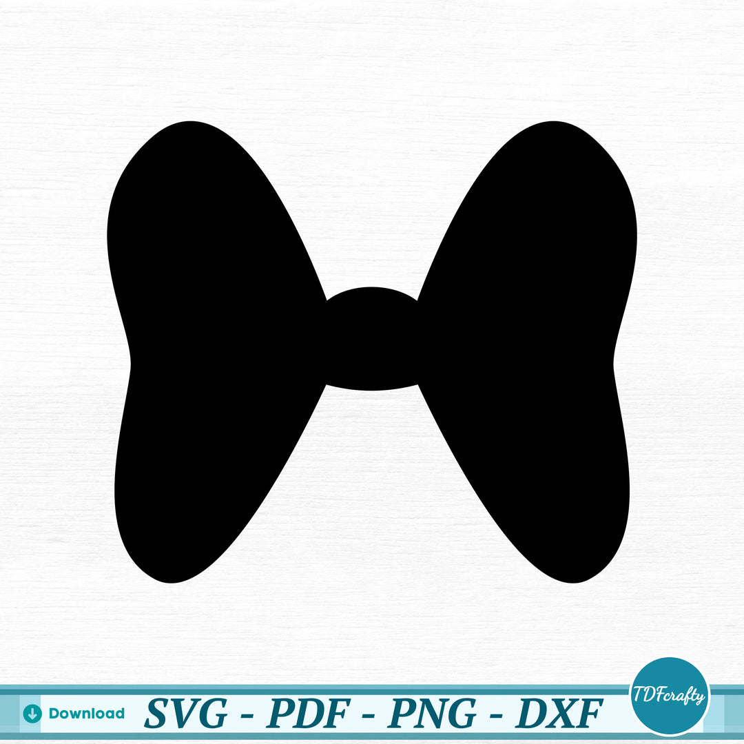 a black bow tie on a white background