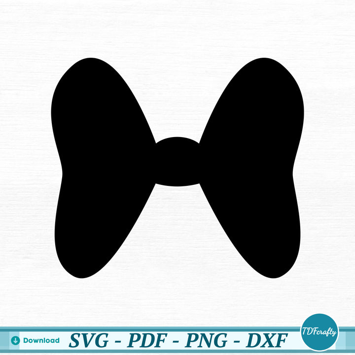 a black bow tie on a white background