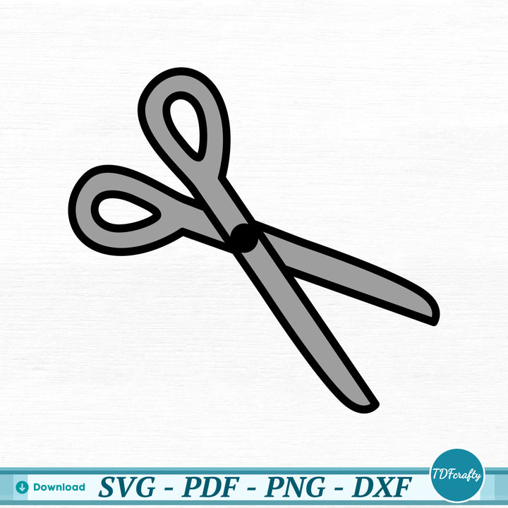 a pair of scissors sitting on top of a white sheet