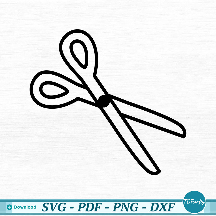 a drawing of a pair of scissors