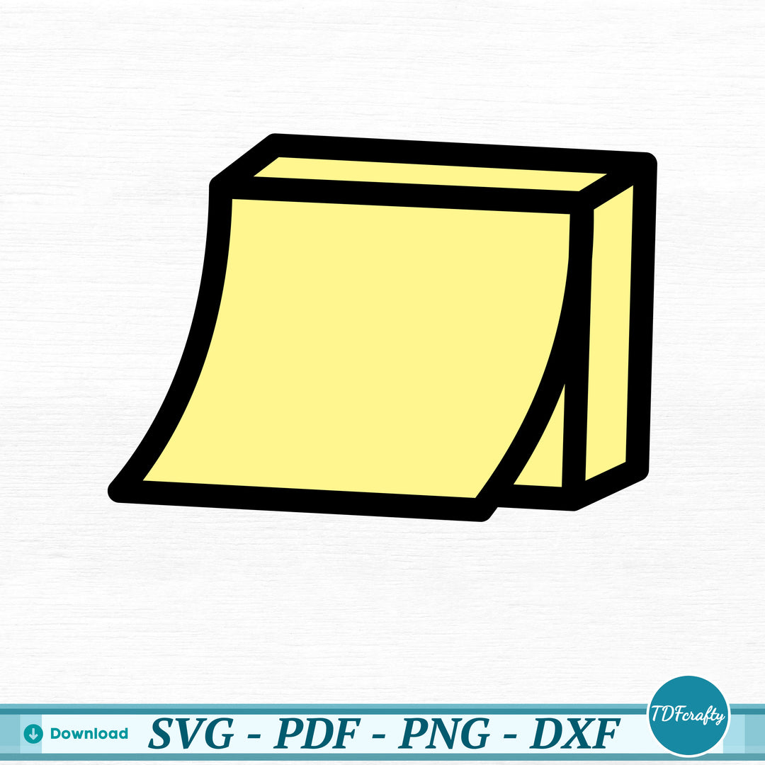 a drawing of a yellow box on a white background