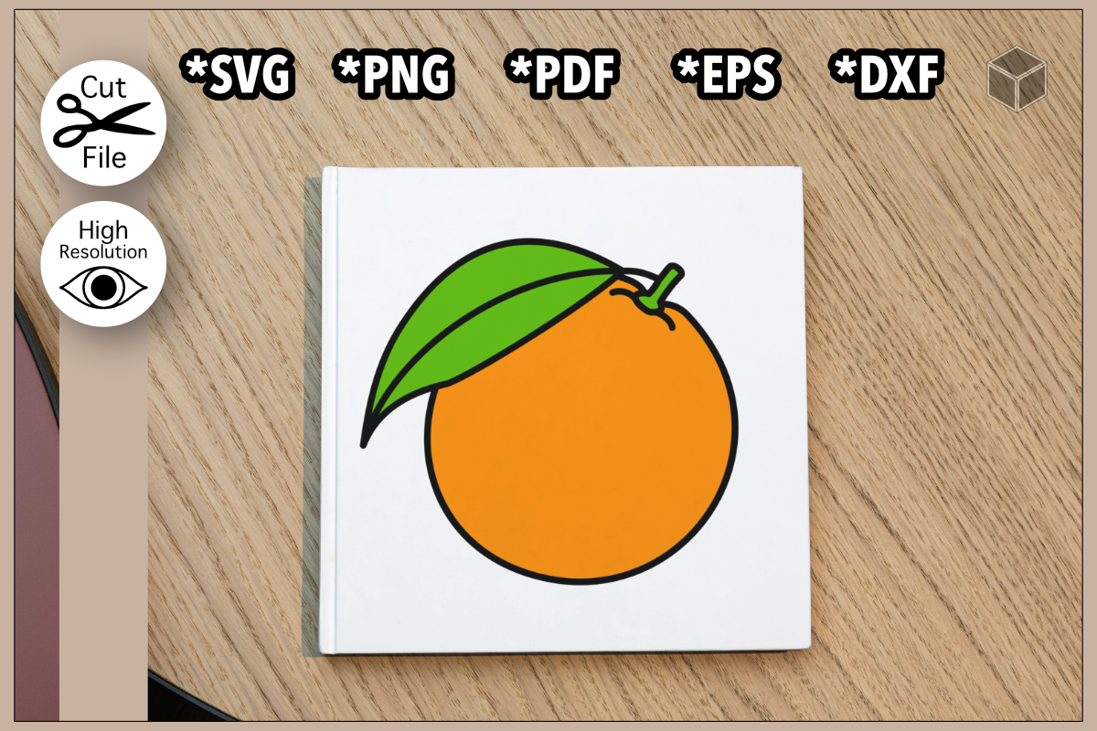 Medium Image - Simple Drawing Of Orange - Free Transparent PNG Clipart  Images Download